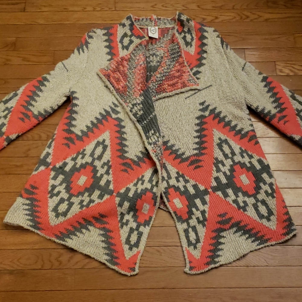 Trendy Aztec Cardigan